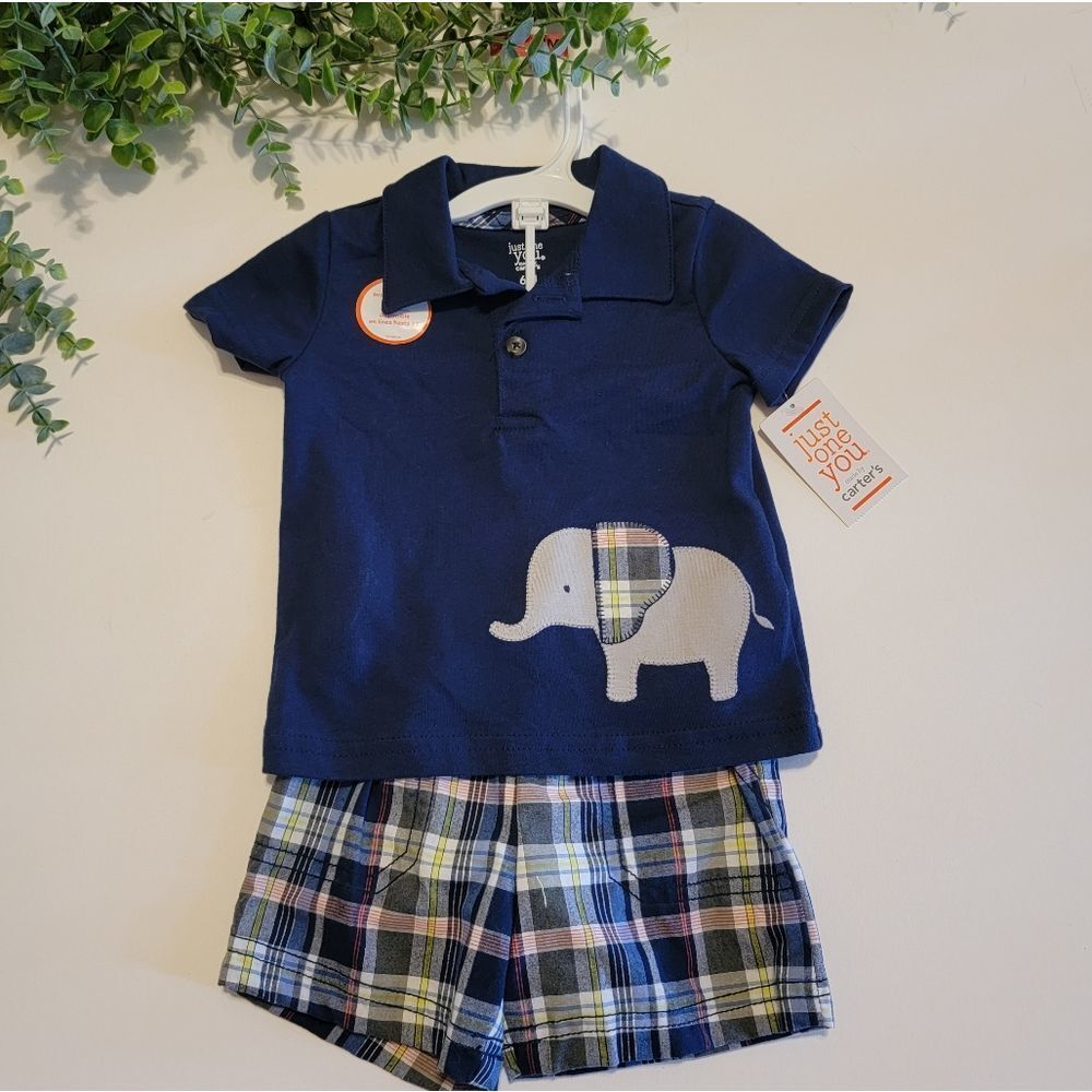 NEW Baby Boy Elephant Outfit